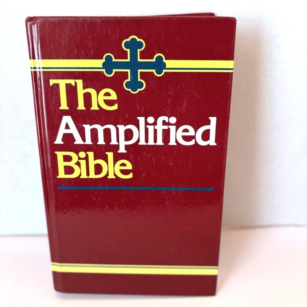 Amplified Bible Classic AMPC 1987 Zondervan Hardcover Expanded Edition OOP